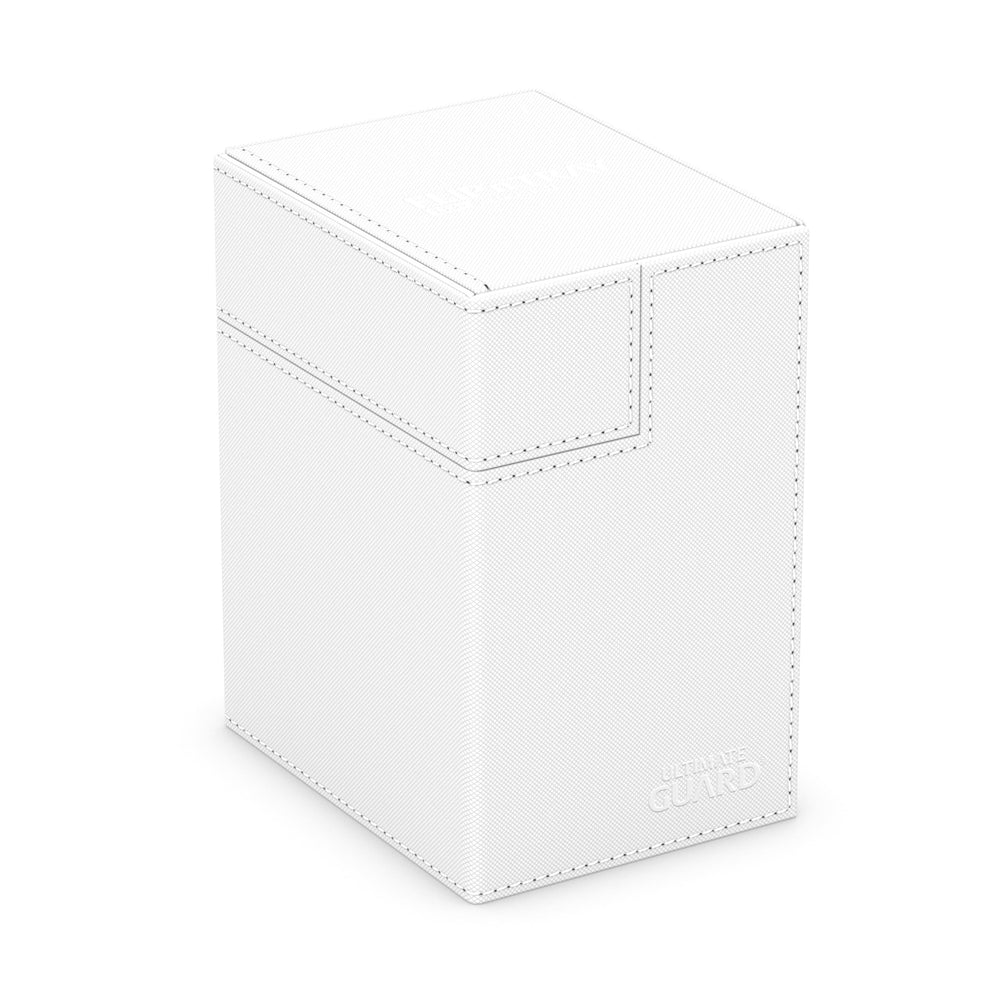 Ultimate Guard Flip'n'Tray 133+ deck case showing independent access for easy card retrieval.
