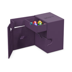Ultimate Guard Flip'n'Tray 133+ purple XenoSkin durability guards your collection.