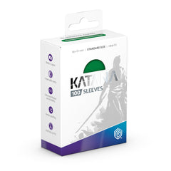 Ultimate Guard Katana sleeves showing tournament-grade clarity and durability.