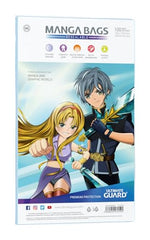 Ultimate Guard resealable manga bags feature a self-adhesive closure for secure transport
