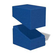 Ultimate Guard RTE Boulder blue interior with cards organized.
