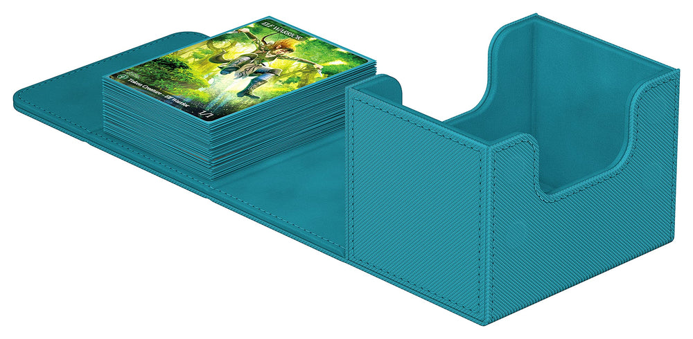 Sidewinder 100+ open interior showing easy card access during games