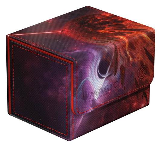 Ultimate Guard Sidewinder 100+ Xenoskin front view with bold artwork and protection