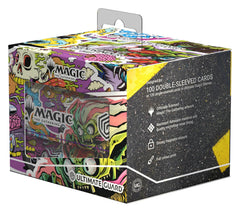 Ultimate Guard Sidewinder 100+ sleeves compatibility diagram closeup