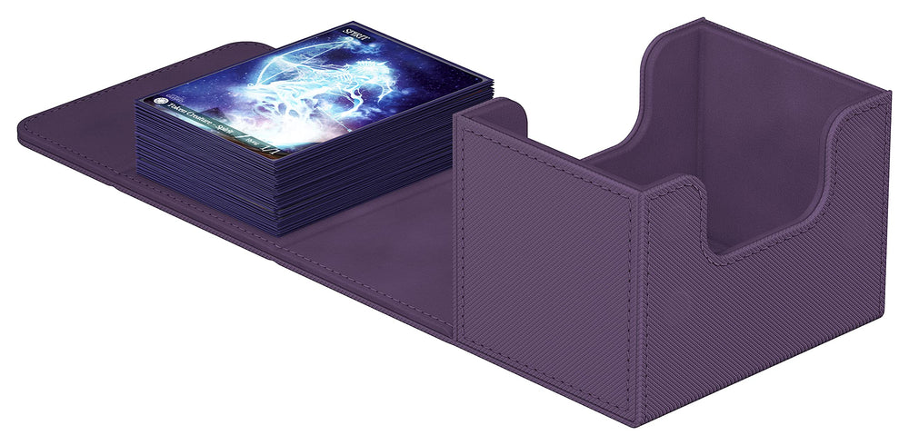 Ultimate Guard Sidewinder inner microfiber lining cushions cards to prevent scratches.