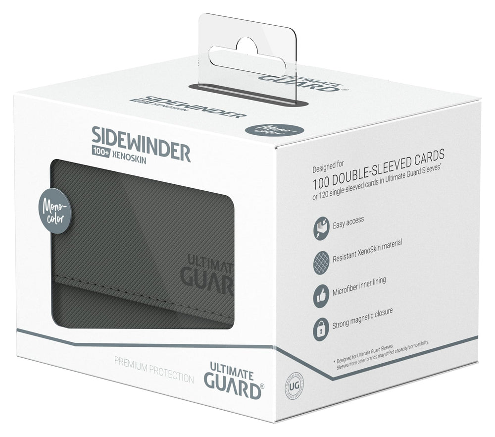 Ultimate Guard Sidewinder modular compatibility with other Ultimate Guard storage systems.