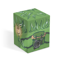 Ultimate Guard Squaroes Boulder 100+ deck box with official MTG artwork on display.