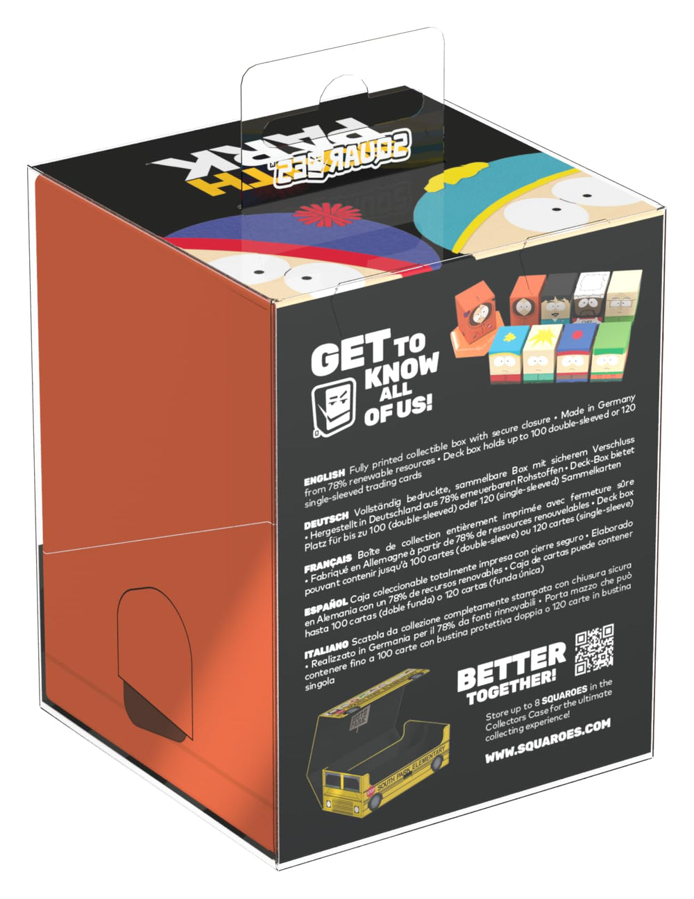 Ultimate Guard Squaroes Boulder 100+ Kenny, packaging and presentation suitable for gifts or display.