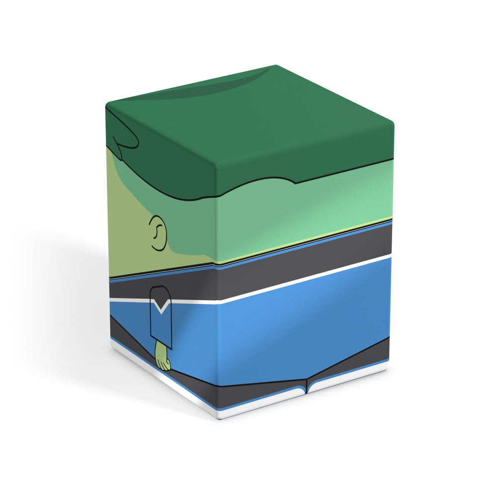 Ultimate Guard Squaroes Boulder100 open lid reveals spacious interior