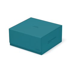 Ultimate Guard Treasurehive 90+ XenoSkin Petrol Blue front view highlighting spacious storage