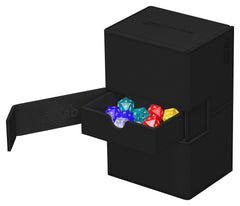Independent access of both trays in the Ultimate Guard case for quick retrieval.