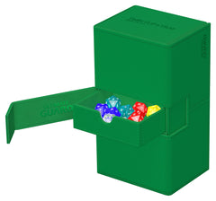 Ultimate Guard Twin Flip'n'Tray 200+ removable-tray enables flexible setup and storage.
