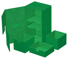 Ultimate Guard Twin Flip'n'Tray 200+ XenoSkin-durable construction resists wear.