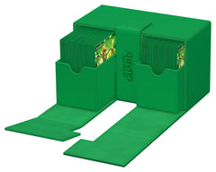 Ultimate Guard Twin Flip'n'Tray 160+ XenoSkin material adds durable protection.