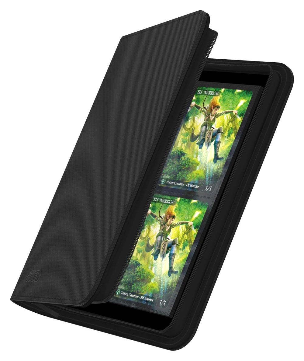 Ultimate Guard Zipfolio 160 double-sleeved compatibility keeps protection intact.