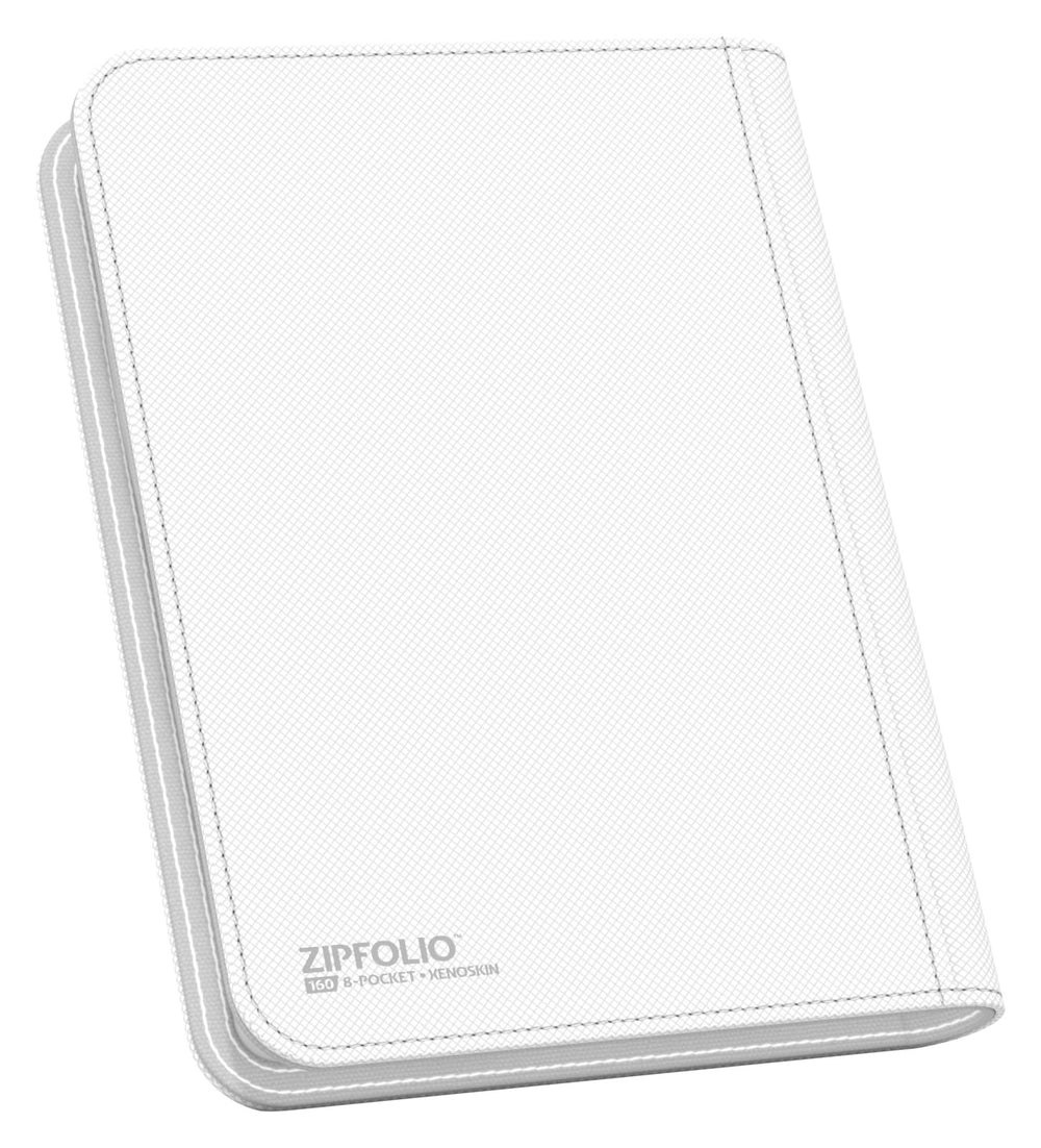 Ultimate Guard Zipfolio 160 zipper closure keeps cards secure during transport.