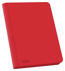 Ultimate Guard Zipfolio 320 red cover, compact card organizer.