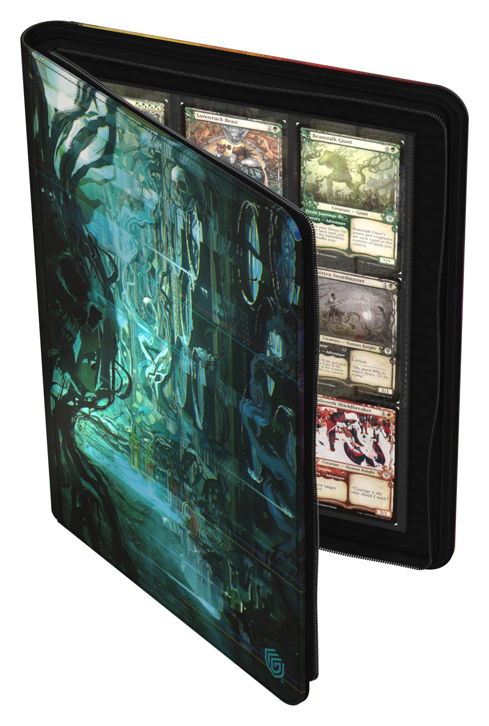 Official Duskmourn MTG artwork on Zipfolio pages enhances collection appeal.