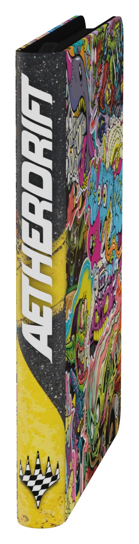 Compact, portable binder ideal for tournaments.