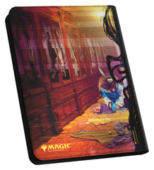 Ultimate Guard Zipfolio 360 zipper closure keeps cards secure while traveling.