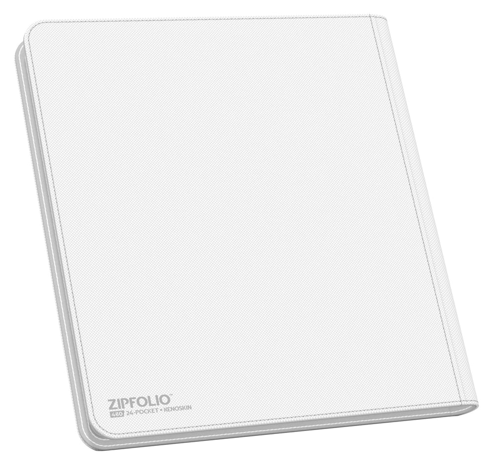 XenoSkin cover of Zipfolio 480 White for durable protection.