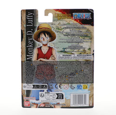 Ultimate Legends Monkey D. Luffy detailed face sculpt enhances likeness.