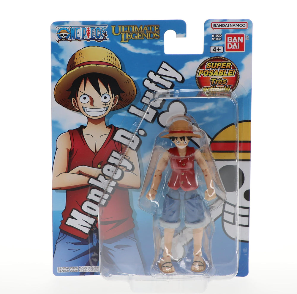 Ultimate Legends Monkey D. Luffy display-ready figure invites young fans.