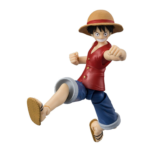 Ultimate Legends Monkey D. Luffy front view figure, ideal for display.