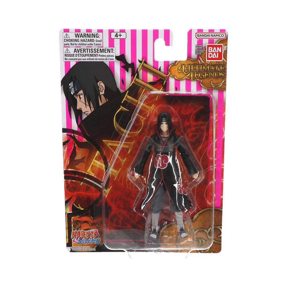 Ultimate Legends Naruto Itachi 5-inch collectors item for anime fans.