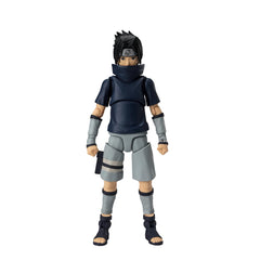 Ultimate Legends Naruto Sasuke Young 5in figure front view for display and collection