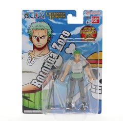 Ultimate Legends Zoro posing options for a growing collection
