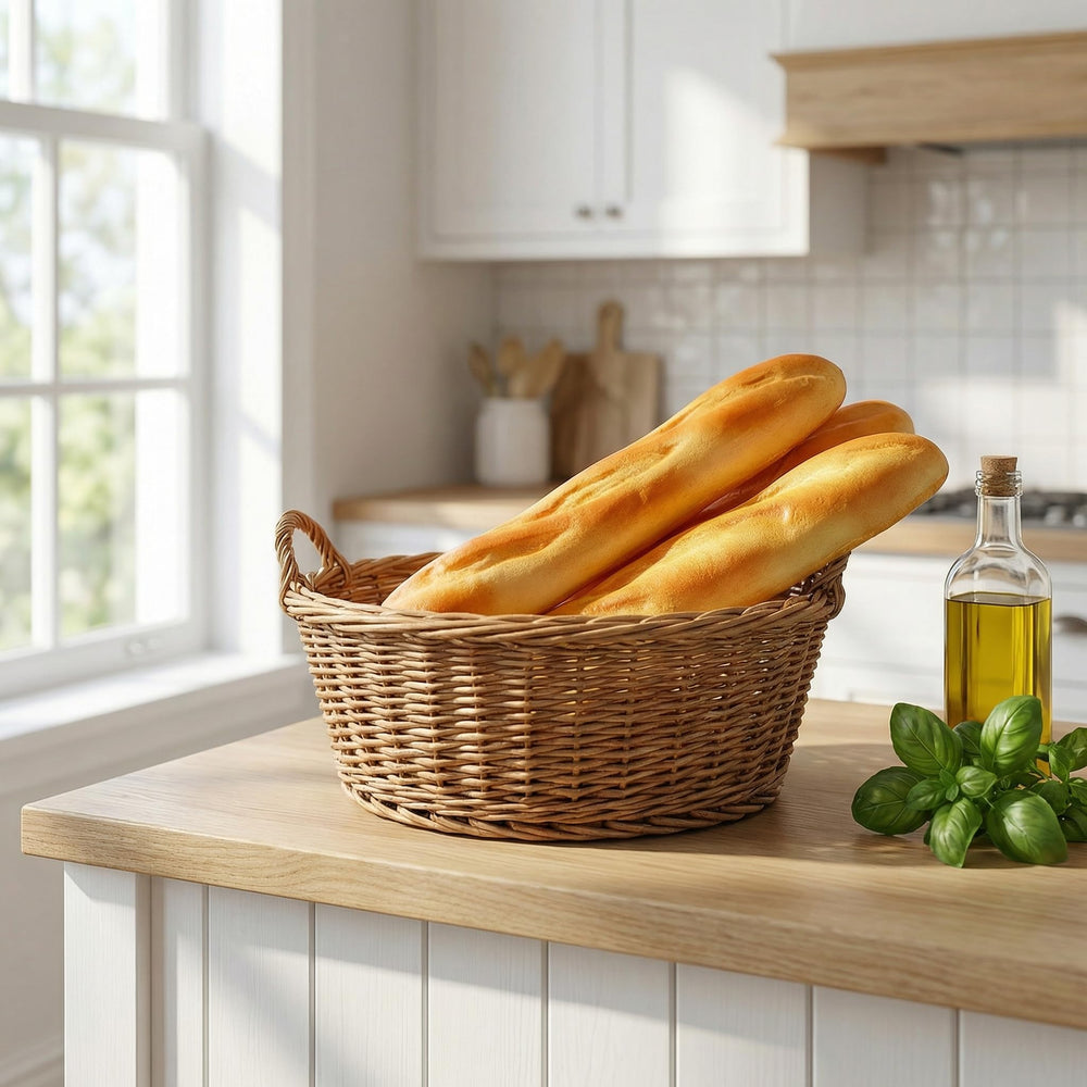 ULTNICE long bread loaf as a versatile prop for home staging
