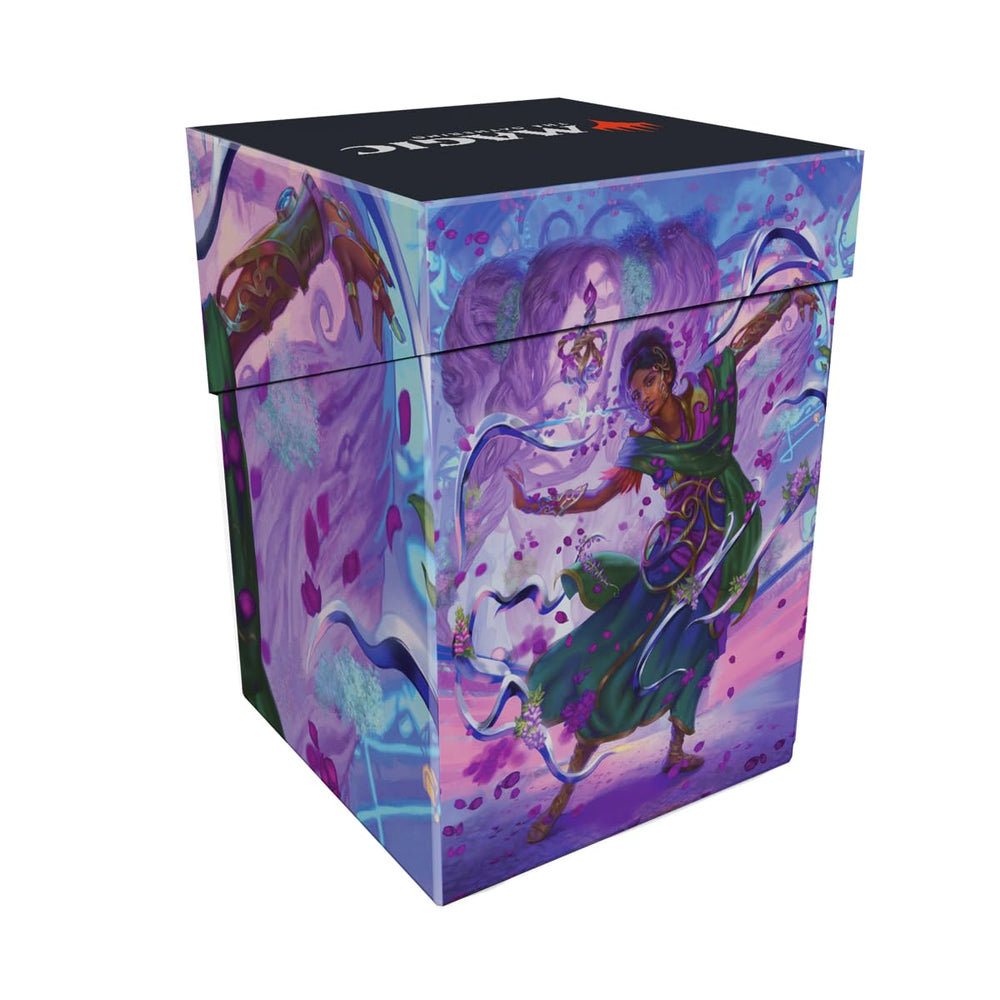 Ultra Pro Aetherdrift Avishkar deck box side view highlighting compact size.