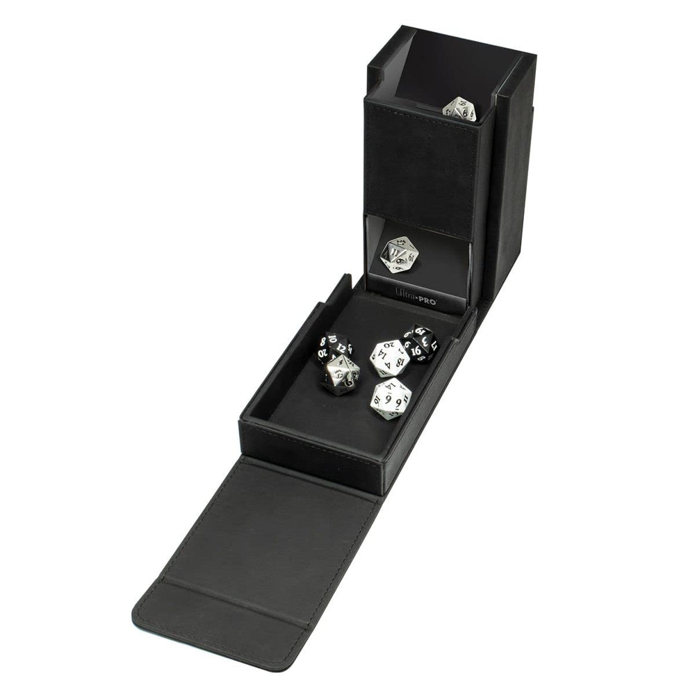 Three injection-molded ramps ensure random, durable dice rolls.