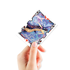 Ultra PRO Tarkir Dragonstorm Neriv sleeves protect standard MTG cards during games.