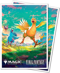Ultra Pro Apex MTG Chocobo front gloss sleeve for foil shine