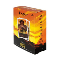 Ultra PRO APEX Outlaws Thunder Junction sleeve front with Gang Silhouette art for vibrant protection.
