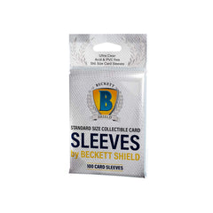 Ultra Pro Beckett Shield sleeves provide snug fit and easy handling for quick setups.