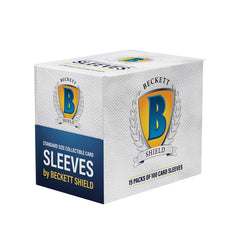 Ultra Pro Beckett Shield clear sleeves keep artwork visible while protecting fronts.