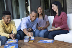 Ultra Pro Dad Joke Face-Off gameboard and tokens keep rounds organized and fast-paced.