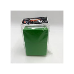 Ultra PRO deck box lime green flip-top lid for quick access