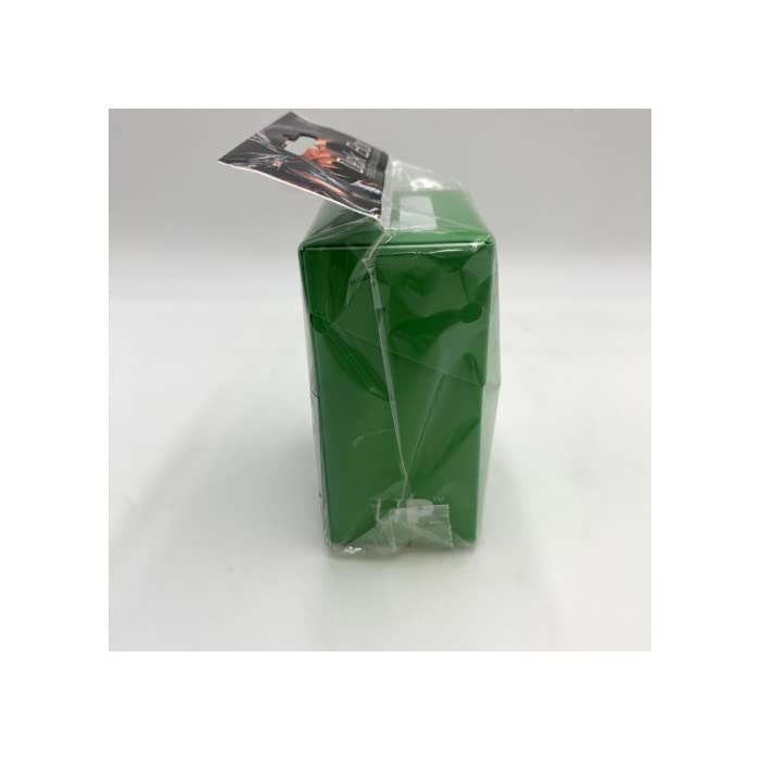 Ultra PRO deck box lime green write-on strip keeps labeling easy