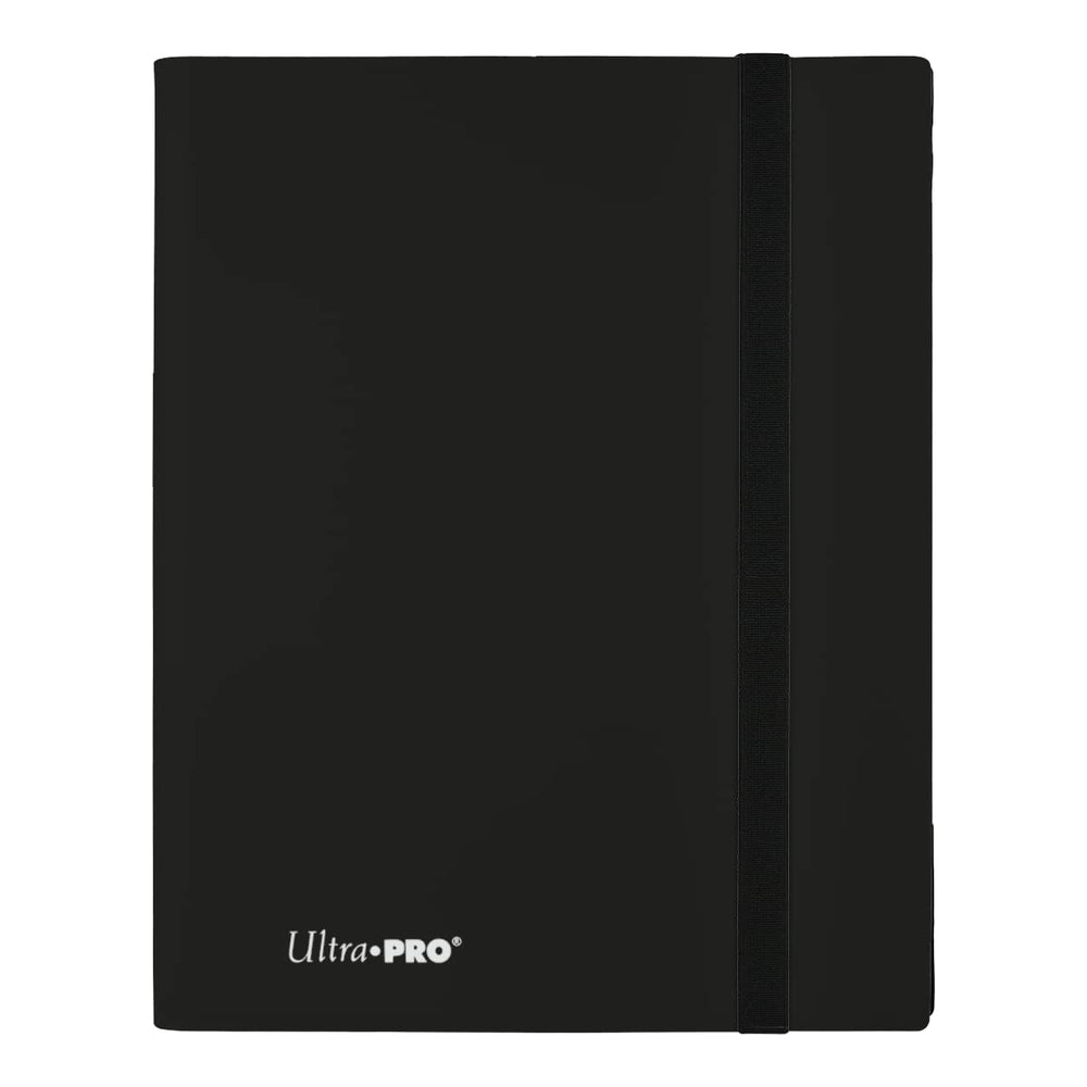 Ultra Pro Eclipse E-15219 jet black front view for organized card storage.