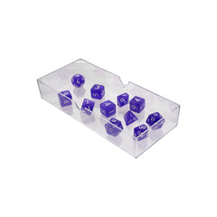 Ultra PRO Eclipse 2-piece acrylic storage box keeps dice organized and portable.