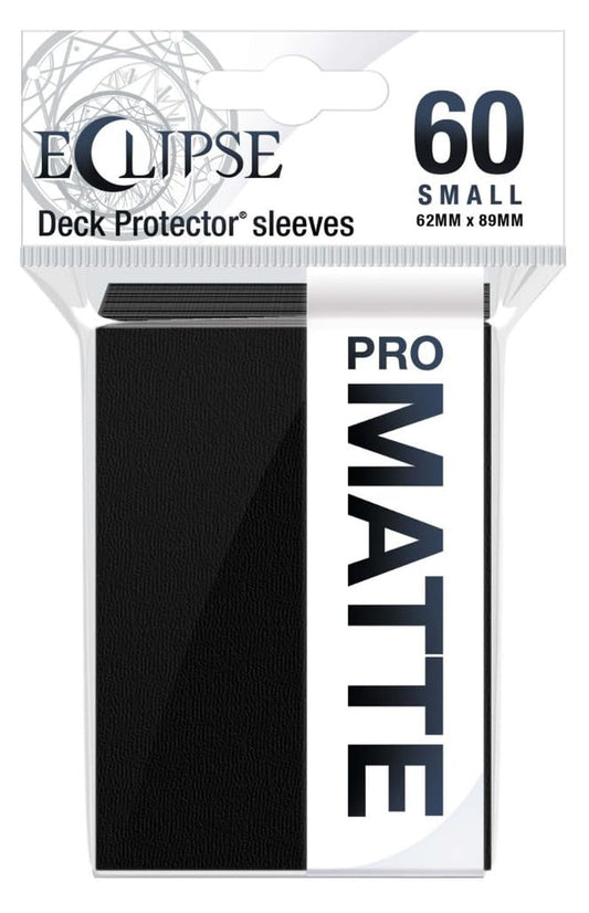 Ultra Pro Eclipse Matte small sleeves front view with matte finish.