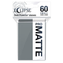 Ultra Pro Eclipse matte small sleeves in smoke grey pack front protect cards