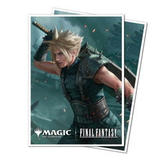 Ultra PRO Final Fantasy x Universes Beyond Cloud Ex-Soldier sleeves offer iconic artwork and durable protection.