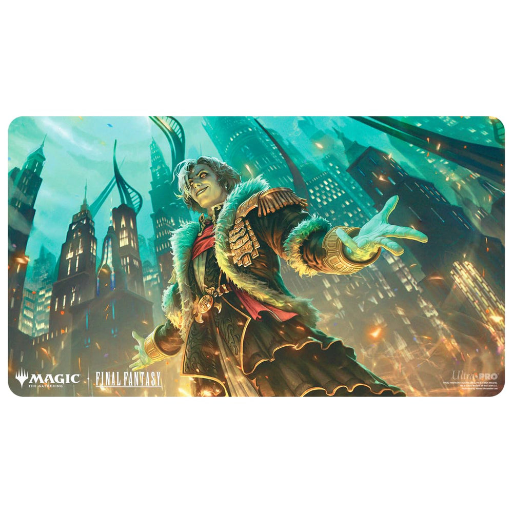 Ultra PRO Final Fantasy playmat back artwork featuring Hades for MTG