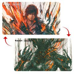Ultra Pro Final Fantasy x Universes Beyond Clive front artwork protects cards during play