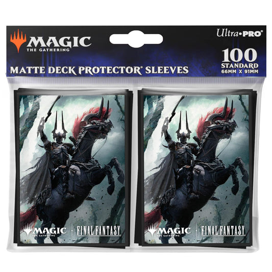 Ultra PRO Final Fantasy X UB Primal Odin sleeves front artwork for display and protection.